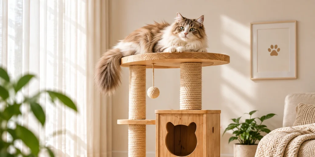 Choosing a Wooden Cat Tree for Your Collection