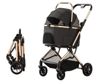 One-Piece Foldable Pet Stroller
