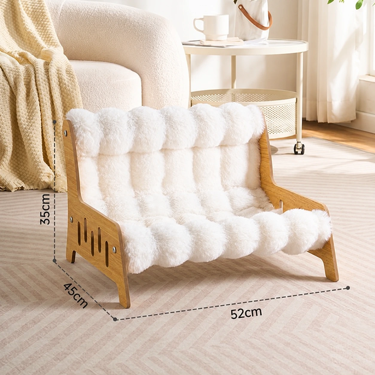 XXL Sofa Cat Bed (Bubble Plush)