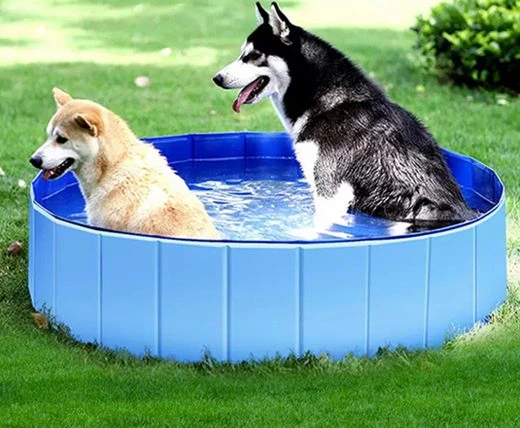 Foldable Pet Splash Pool, 80×20 cm