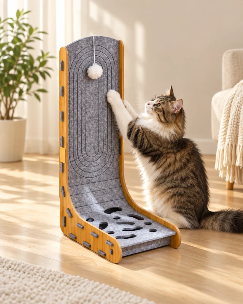 Small Spaces, Thoughtful Cat Furniture